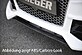 Сплиттер переднего бампера Audi A5 8K (для бампера Ригер RS 55460/61/62/63) 00055465  -- Фотография  №1 | by vonard-tuning